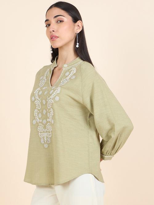 Gipsy Stylish Women Tunics Collection Olive