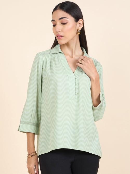 Gipsy Stylish Women Tunics Collection Pista Green