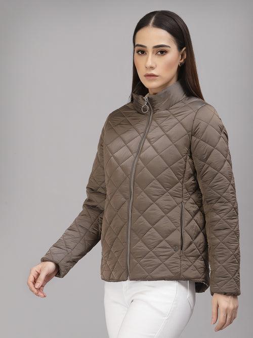 Copper Regular Fit Winter Jacket for Gipsy Women – Stylish & Cozy Winter Collection