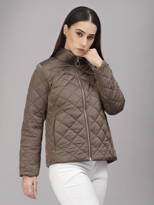 Copper Regular Fit Winter Jacket for Gipsy Women – Stylish & Cozy Winter Collection