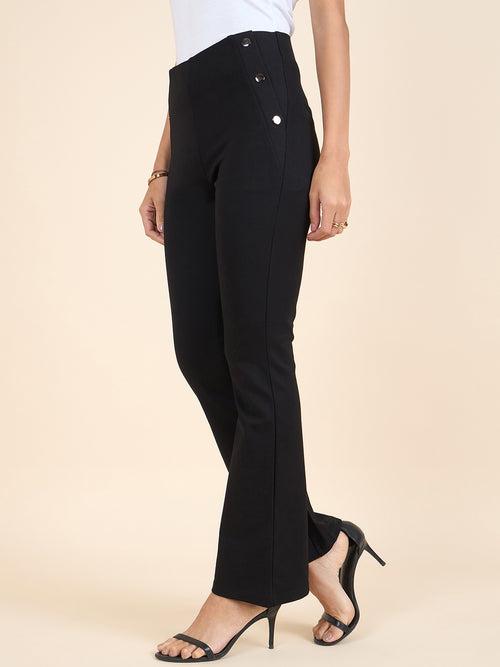 Gipsy Bottom Wear Ladies Pant Black