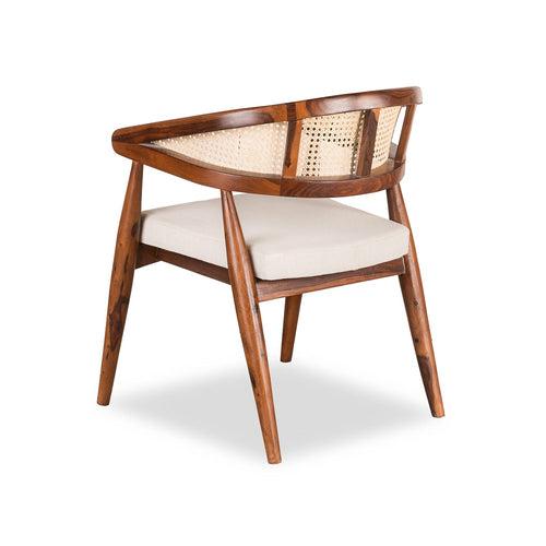 Doris Cane Wooden Chair