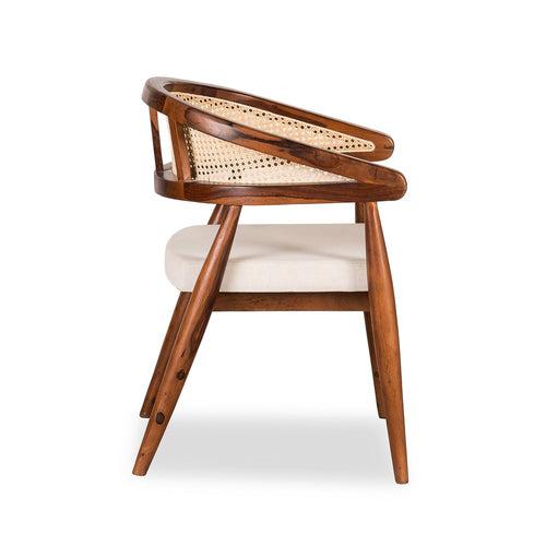 Doris Cane Wooden Chair