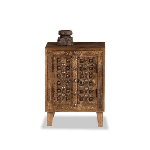 Arya Wooden Carved Cabinet