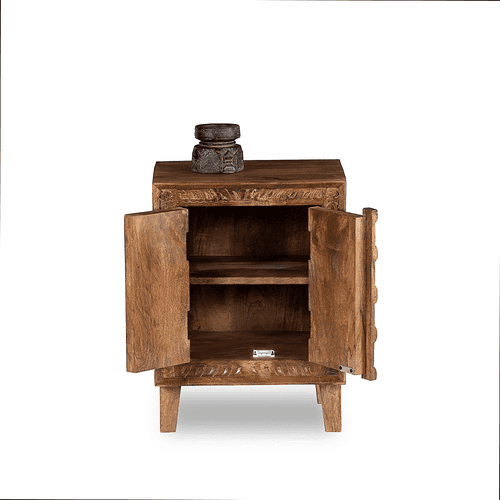 Arya Wooden Carved Cabinet