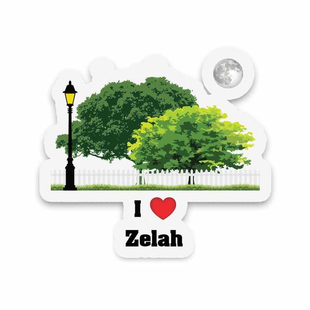 Zelah Sticker