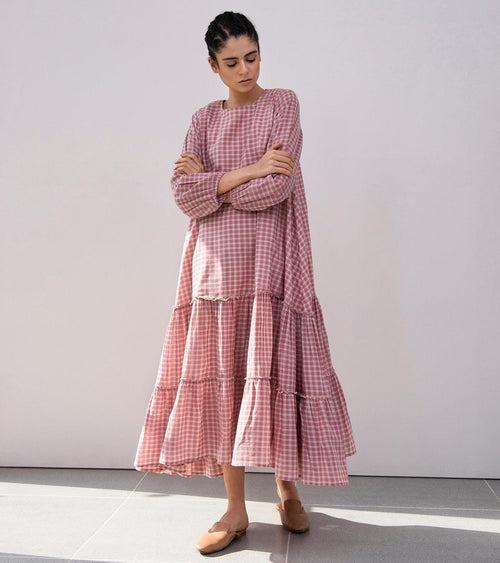 Helen Borcher Gingham Dress | Relove