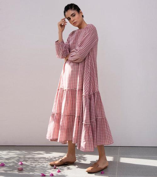 Helen Borcher Gingham Dress | Relove