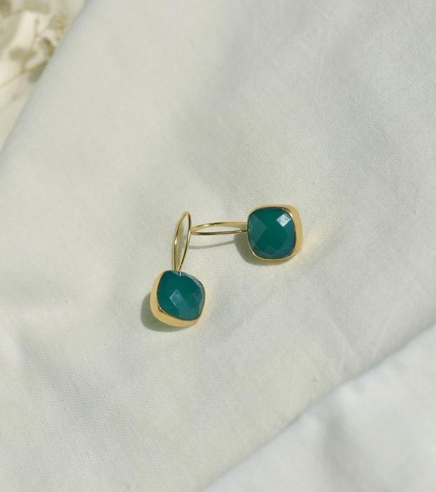 Emerald Glide Earrings