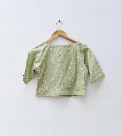 Pista green blouse