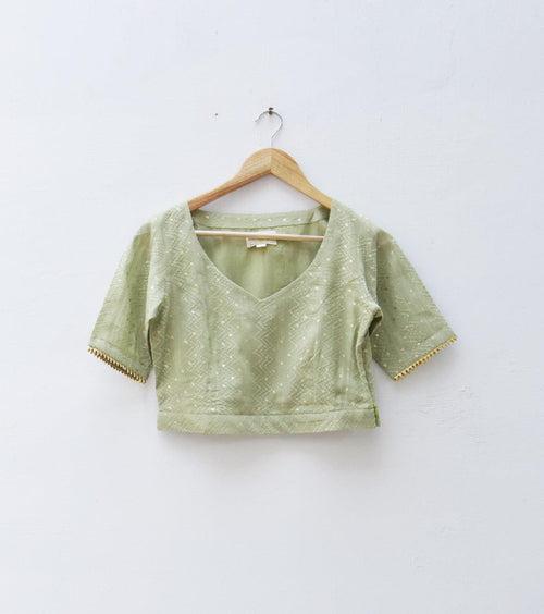 Pista green blouse