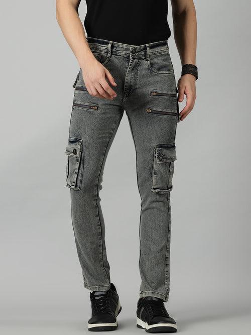 JEANS FOR MEN HAVING 6 POCKET WITH CHAIN