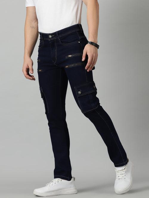 JEANS FOR MEN HAVING 6 POCKET WITH CHAIN