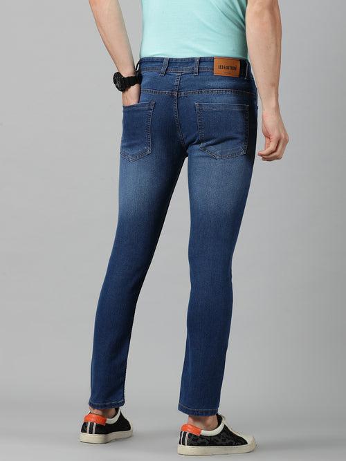 TRENDING MID BLUE JEANS FOR MEN