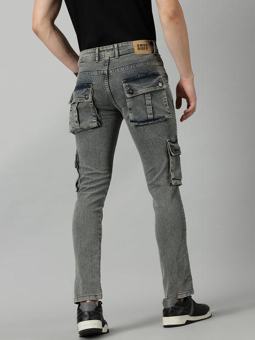 JEANS FOR MEN HAVING 6 POCKET WITH CHAIN