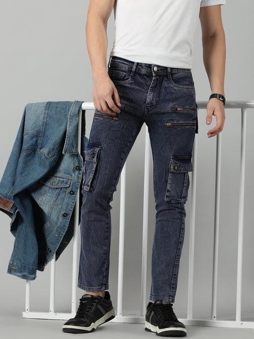 JEANS FOR MEN HAVING 6 POCKET WITH CHAIN