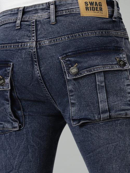 JEANS FOR MEN HAVING 6 POCKET WITH CHAIN