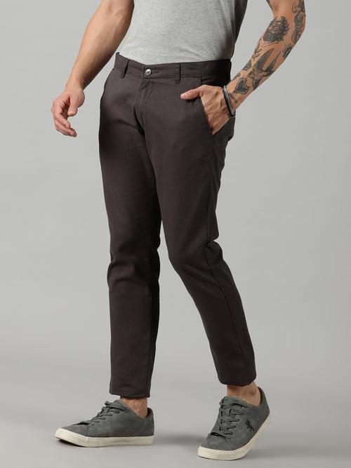 Charcol Cotton Trouser For Men's