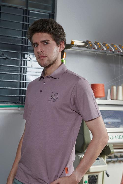 Opera Mauve Polo T-Shirt