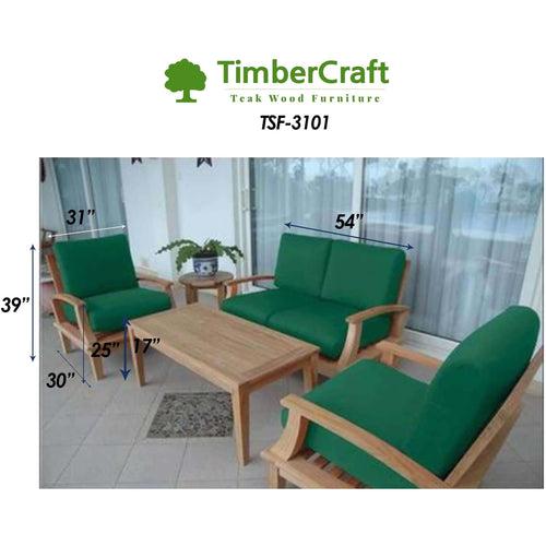 Teak Wood Sofa Set TSF-3101