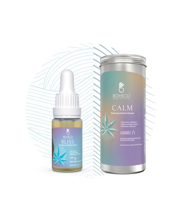 All-Day Focus Duo - CALM + BLISS Peach - 10ml