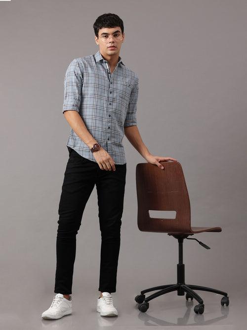 Mens Check Shirts