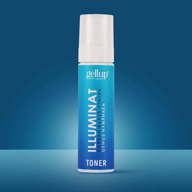 Illuminat Korean Glass Finish Toner with Blue Water Extract: Deep Hydration & Radiance 100ml