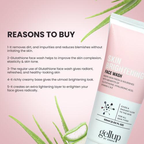 Zobha Skin Brightening Facewash with Glutathione