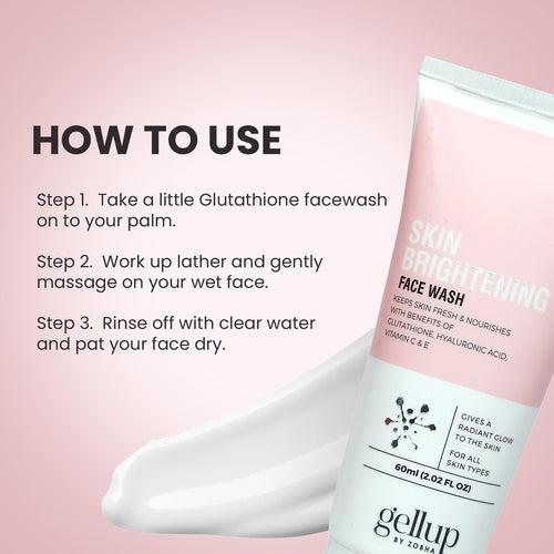 Zobha Skin Brightening Facewash with Glutathione