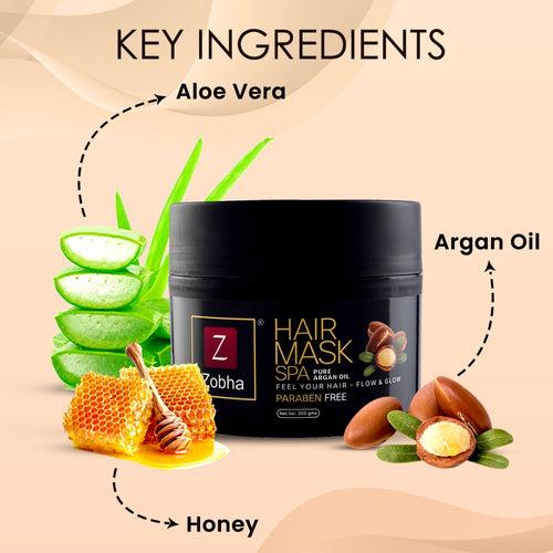 Zobha Hair Care Combo- For Natural Hair