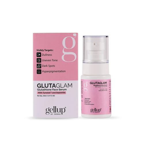 Zobha GlutaGlam Face Serum with Glutathione, Tyrostat and Sepiwhite