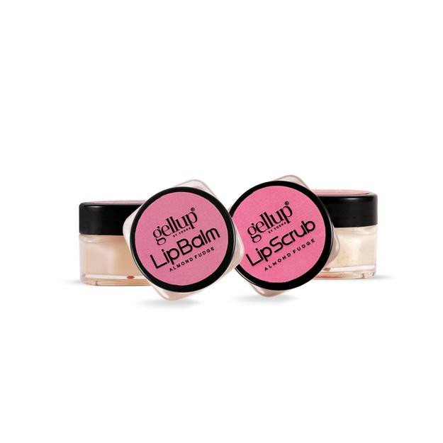 LIP CARE COMBO OF ALMOND FUDGE SCRUB AND BALM