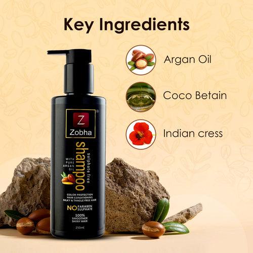 Argan Oil Shampoo - Paraben and Sulphate Free