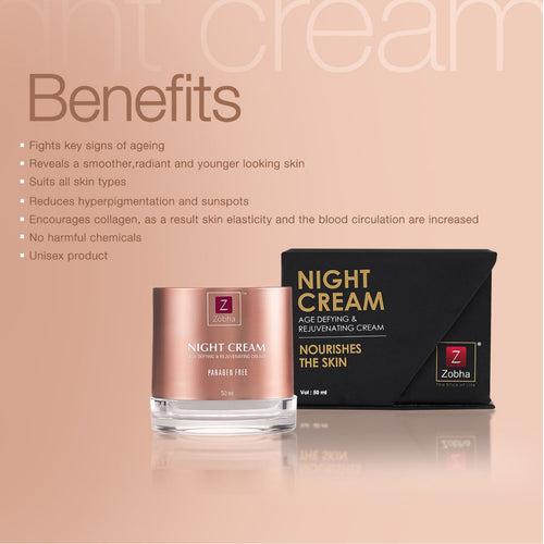 Age Defying & Rejuvenating Night Cream