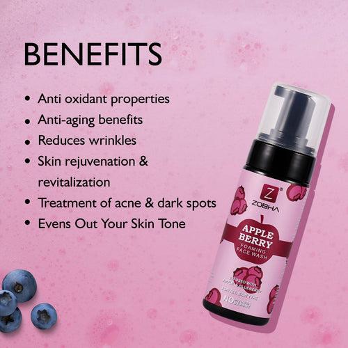 Apple Berry Foaming Face Wash