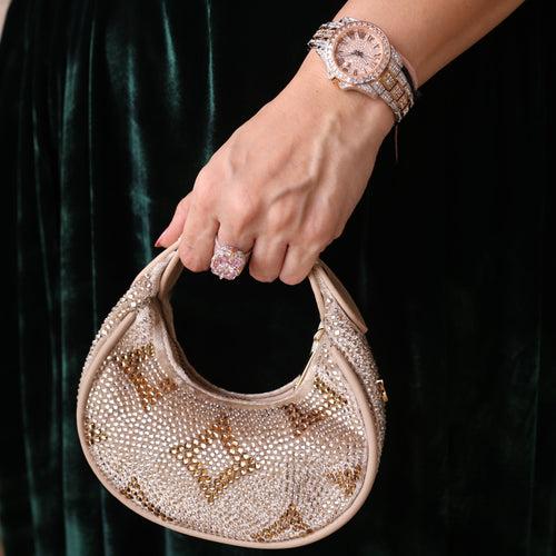 Mehfil Gold Moon Bag