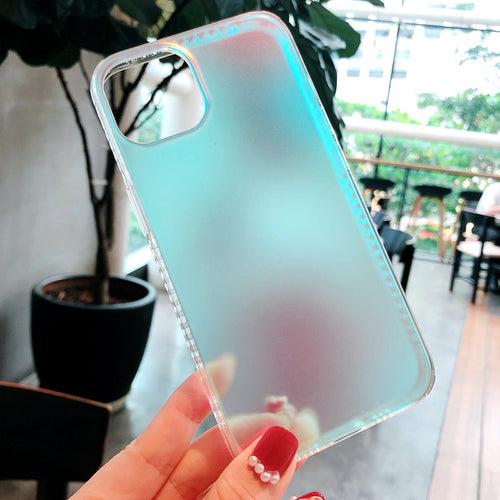 iPhone 13 Series Luxury Matte Laser Aurora Case