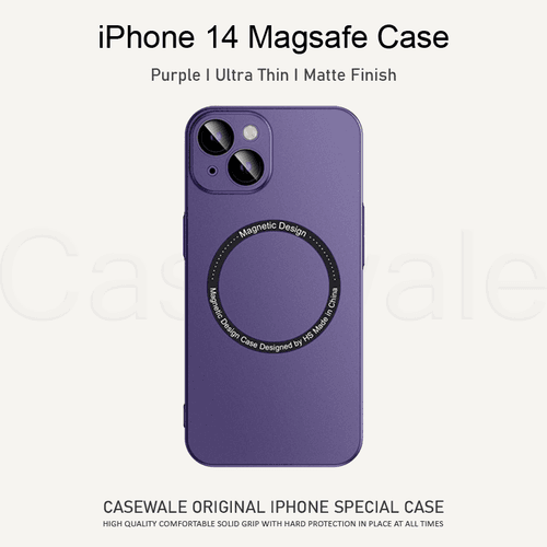 iPhone 14 Series Ultra Thin PC Magsafe Working Case