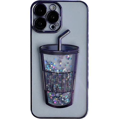 iPhone 15 Series Cool Shiny Sipper Case