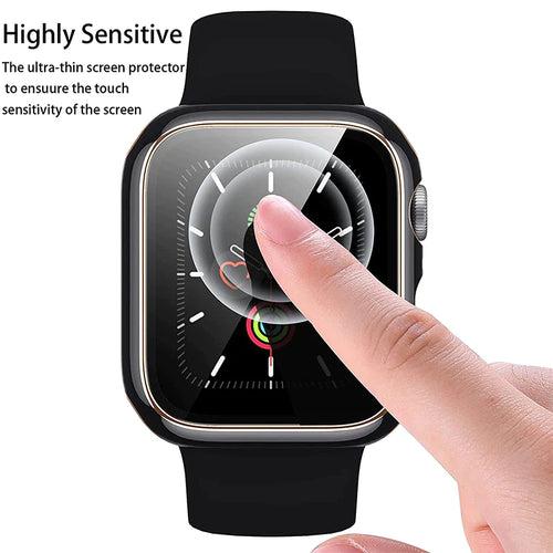 iWatch Screen Glass Protector with Cover for Apple Watch