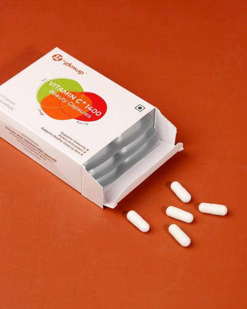 HK Glowup Vitamin C+ 1400 Beauty Capsules