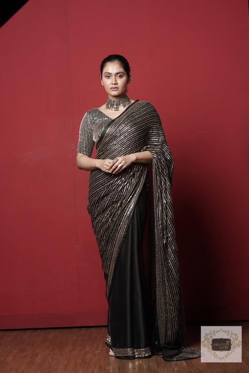 Black Chand Sifarish Saree