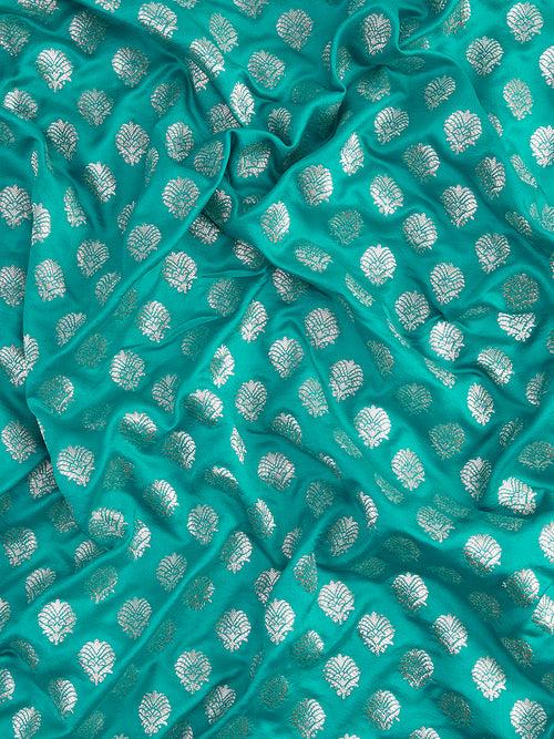 Cotton Silk Paisley Zari with Beautiful Ethnic Motifs Banarasi Saree