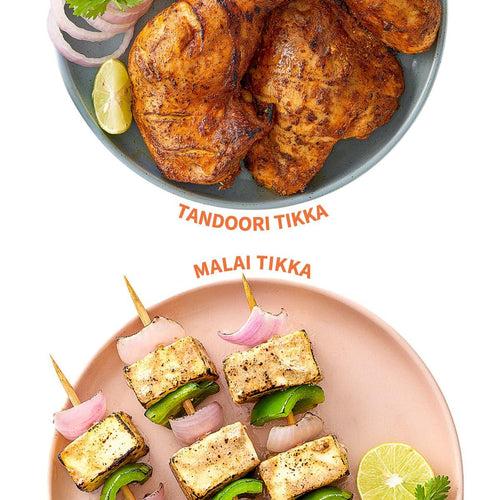 Tikka Kits (Tandoori Tikka Kit + Malai Tikka Kit)