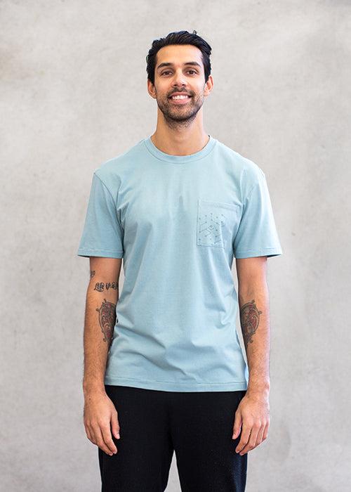 Relaxed Pocket Crew Neck Tee