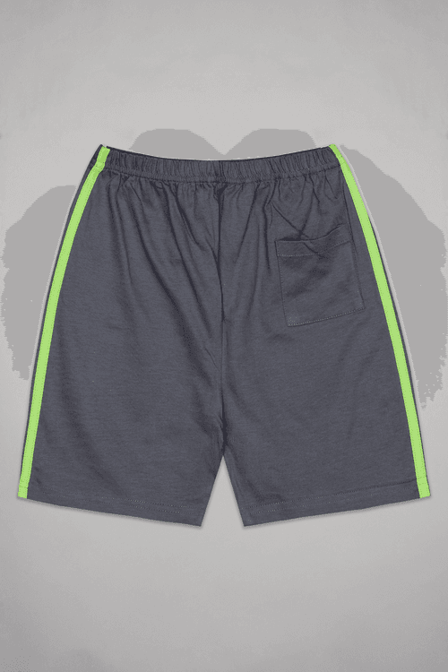 Green Good Things Take Time Shorts Set