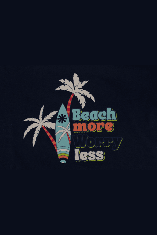 Beach More Worry Less Pyjama Set