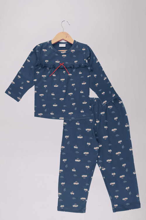 Palm Frill Pyjama Set