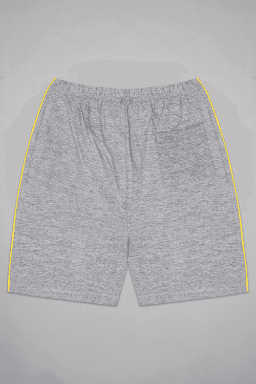 Yellow Keep Calm Shorts Set