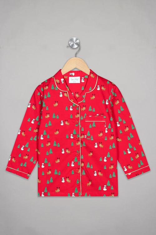 Vintage Red X'mas Pj St